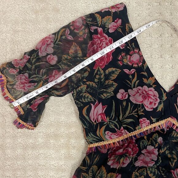 Anthropologie Flowered Blouse, Women’s Size Small - Picture 7 of 7